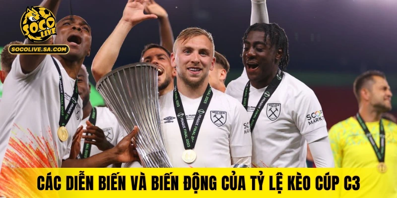 Các diễn biến và biến động của tỷ lệ kèo cúp C3 mùa giải 2025/26
