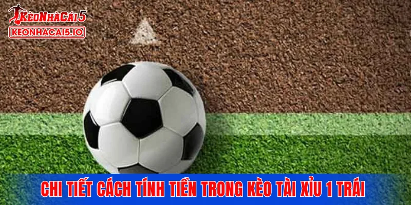 Chi tiết cách tính tiền trong kèo tài xỉu 1 trái